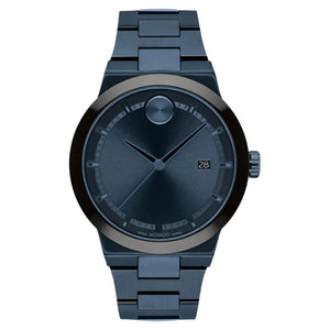 Movado Bold Fusion Blue Dial Men 42.3mm