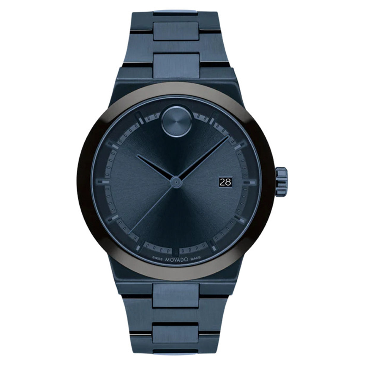 Movado Bold Fusion Blue Dial Men 42.3mm