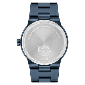 Movado Bold Fusion Blue Dial Men 42.3mm