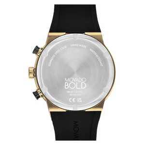 Movado Bold Fusion Black Dial Men 44.5mm