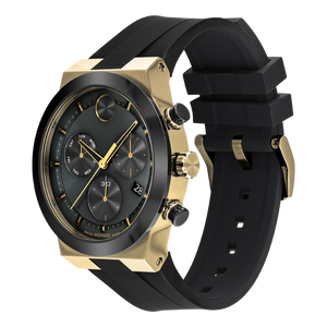 Movado Bold Fusion Black Dial Men 44.5mm