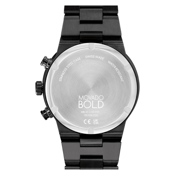 Movado Bold Fusion Black Dial Men 44.5mm