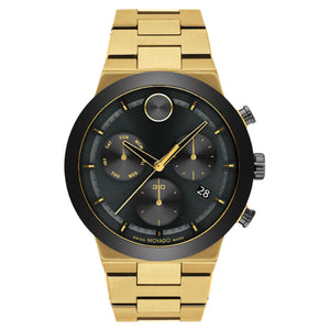 Movado Bold Fusion Black Dial Men 44.5mm
