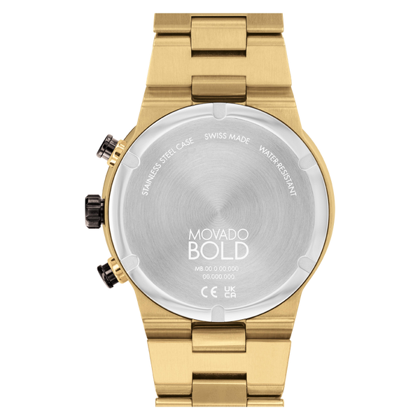 Movado Bold Fusion Black Dial Men 44.5mm