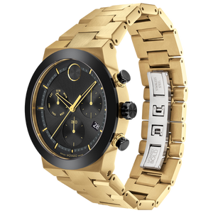 Movado Bold Fusion Black Dial Men 44.5mm