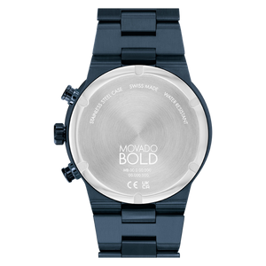 Movado Bold Fusion Blue Dial Men 44.5mm