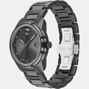 Bold Verso Men Quartz Grey Dial Analog Stainless Steel Watch 3600860