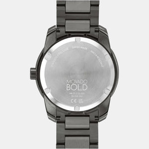 Bold Verso Men Quartz Grey Dial Analog Stainless Steel Watch 3600860