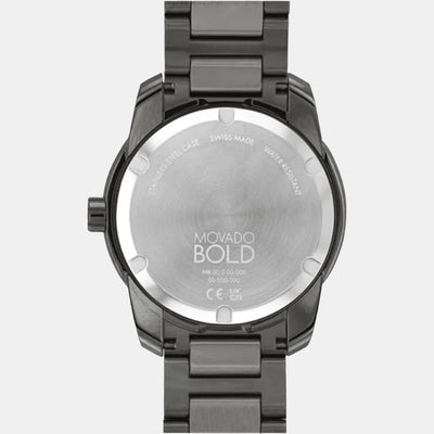 Bold Verso Men Quartz Grey Dial Analog Stainless Steel Watch 3600860