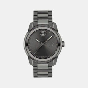 Bold Verso Men Quartz Grey Dial Analog Stainless Steel Watch 3600860