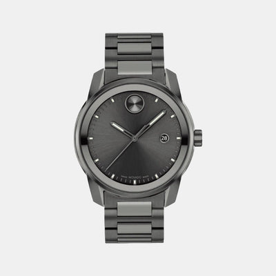 Bold Verso Men Quartz Grey Dial Analog Stainless Steel Watch 3600860