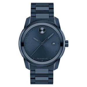 Movado Bold Verso Blue Dial Men 42mm