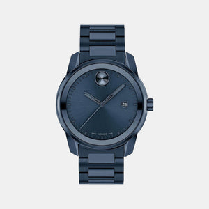 Bold Verso Men Quartz Blue Dial Analog Stainless Steel Watch 3600862