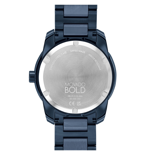 Movado Bold Verso Blue Dial Men 42mm