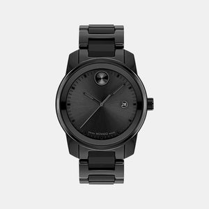 Bold Verso Men Quartz Black Dial Analog Stainless Steel Watch 3600863