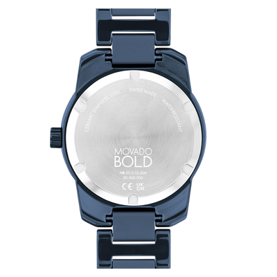 Movado Bold Verso Black Dial Men 42mm