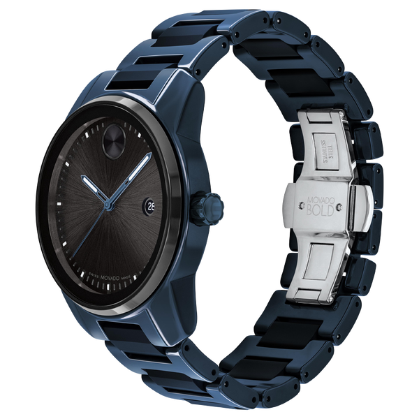 Movado Bold Verso Black Dial Men 42mm