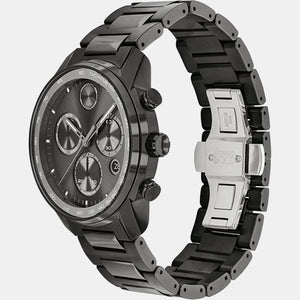 Bold Verso Men Quartz Grey Dial Chronograph Stainless Steel Watch 3600867