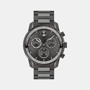 Bold Verso Men Quartz Grey Dial Chronograph Stainless Steel Watch 3600867