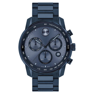 Movado Bold Verso Blue Dial Men 44mm
