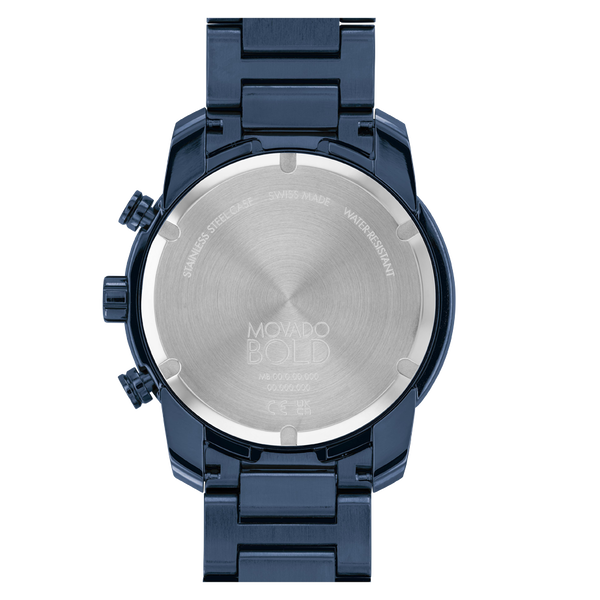 Movado Bold Verso Blue Dial Men 44mm