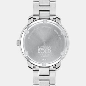 Bold Verso Women Quartz Silver Dial Analog Stainless Steel Watch 3600870