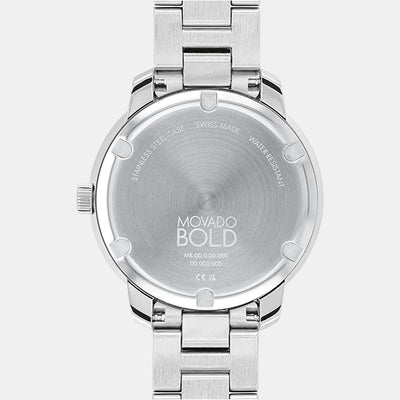 Bold Verso Women Quartz Silver Dial Analog Stainless Steel Watch 3600870