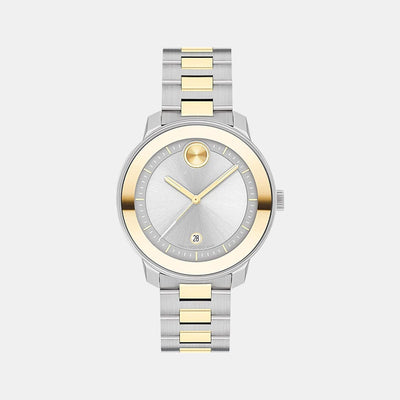 Bold Verso Women Quartz Silver Dial Analog Stainless Steel Watch 3600870