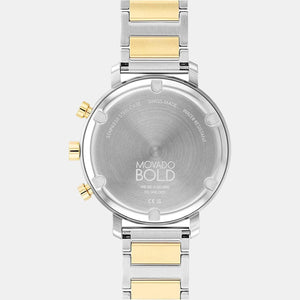 Bold Evolution Women Quartz Silver Dial Chronograph Stainless Steel Watch 3600885