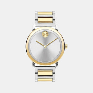 Bold Evolution Women Quartz Silver Dial Analog Stainless Steel Watch 3600887