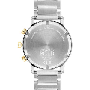 Movado Bold Evolution Silver Dial Men 42mm
