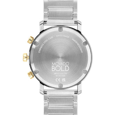 Movado Bold Evolution Silver Dial Men 42mm
