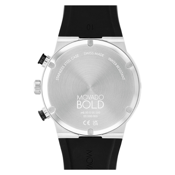 Movado Bold Fusion Silver Dial Men 44.5mm