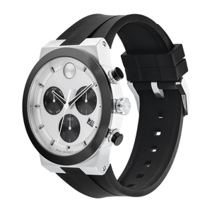 Movado Bold Fusion Silver Dial Men 44.5mm