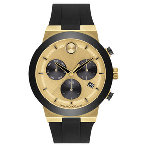 Movado Bold Fusion Gold Dial Men 44.5mm