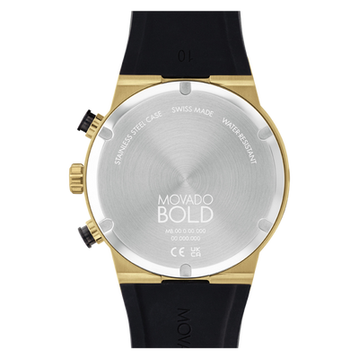 Movado Bold Fusion Gold Dial Men 44.5mm