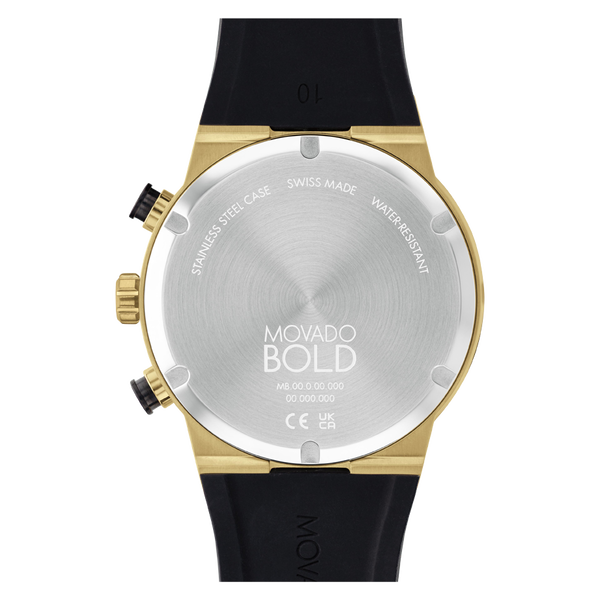 Movado Bold Fusion Gold Dial Men 44.5mm