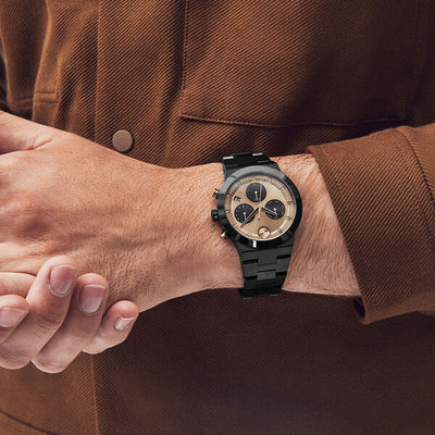 Movado Bold Fusion Bronze Dial Men 44.5mm