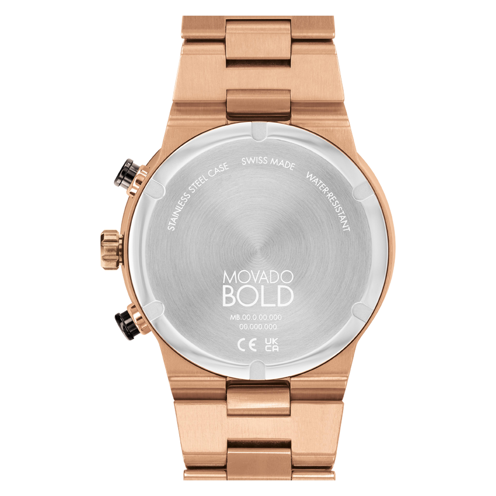 Movado Bold Fusion Black Dial Men 44mm