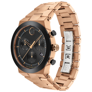 Movado Bold Fusion Black Dial Men 44mm