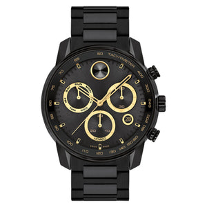 Movado Bold Verso Black Dial Men 44mm