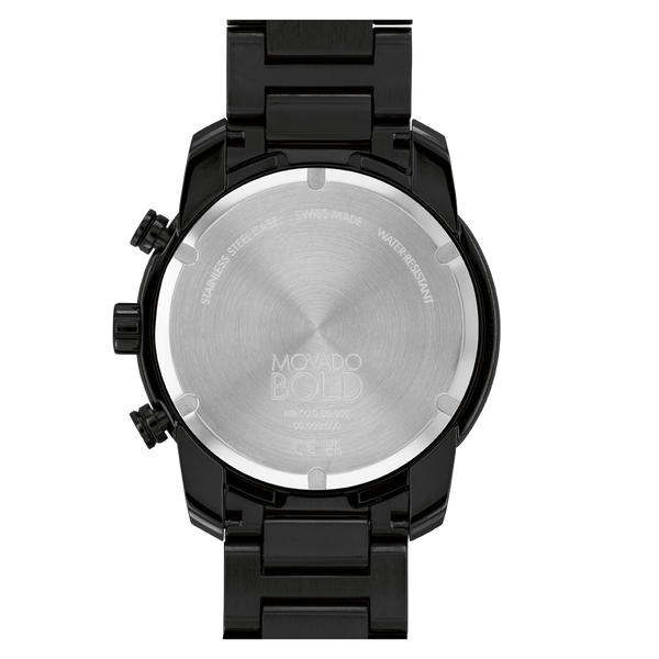 Movado Bold Verso Black Dial Men 44mm