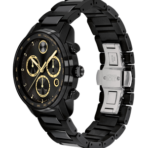 Movado Bold Verso Black Dial Men 44mm