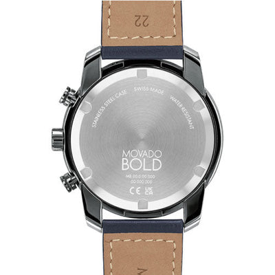 Movado Bold Verso Grey Dial Men 44mm