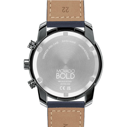 Movado Bold Verso Grey Dial Men 44mm