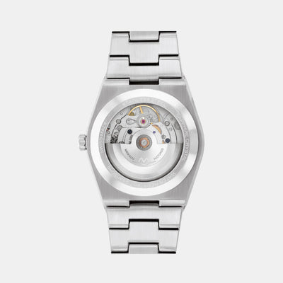 Bold Quest Unisex Automatic Blue Dial Analog Stainless Steel Watch 3600940