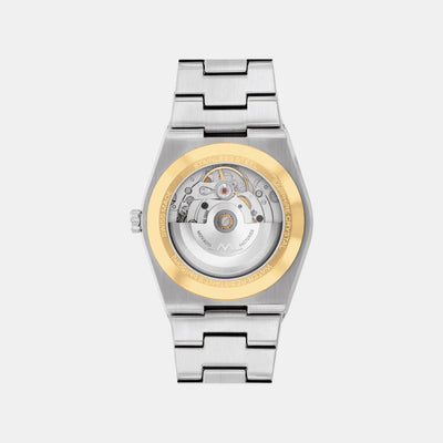 Bold Women Automatic Green Dial Analog Stainless Steel Watch 3600942