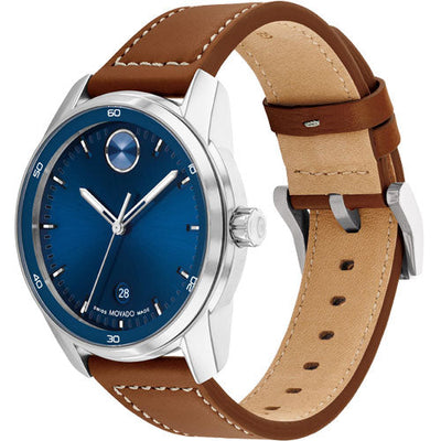 Movado Bold Verso Blue Dial Men 42mm