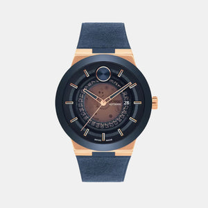 Bold Fusion Automatic Men Quartz Two Tone Dial Analog Rubber Watch 3601005