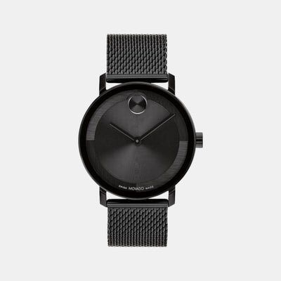 Bold Evolution 2.0 Men Quartz Black Dial Analog Mesh Watch 3601072